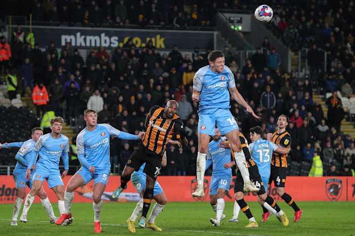 Ross Stewart defending